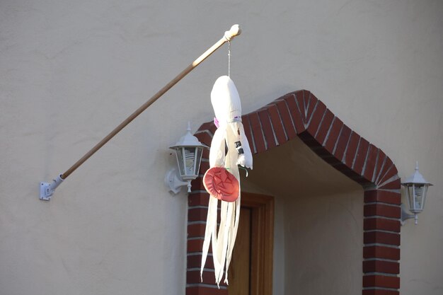 Décorations d'Halloween dans les rues