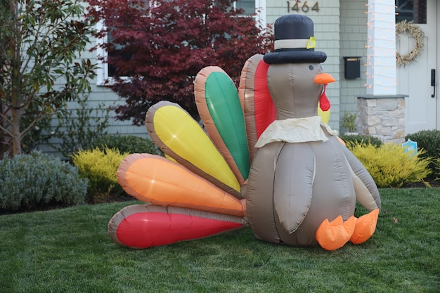 Décorations d'Halloween dans les rues