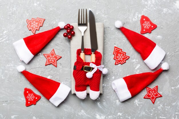 Décorations de Noël. Concept de bonne année.