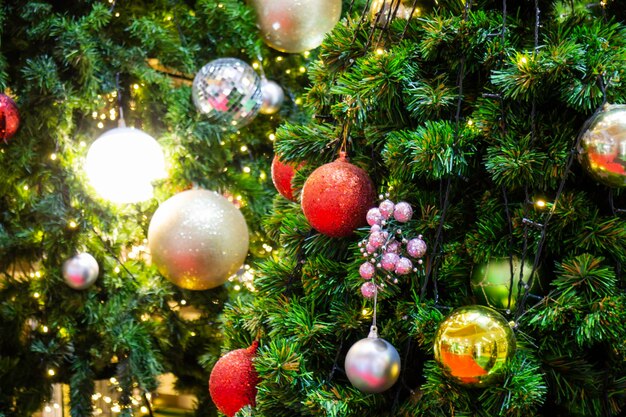 Décorations de Noël et du Nouvel An en saison de salutation