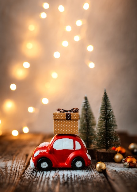 Photo décorations de noël et jouets