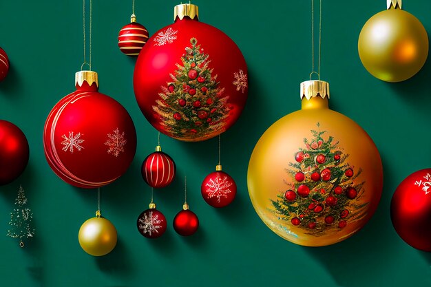 Décorations de Noël pour l'arbre de Noël 2023 Jouets multicolores pour l'arbre de Noël Fêtes