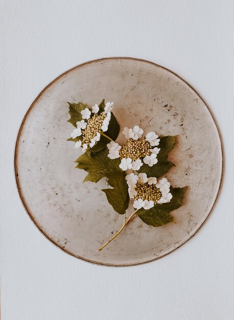 Décorez les murs avec des fleurs