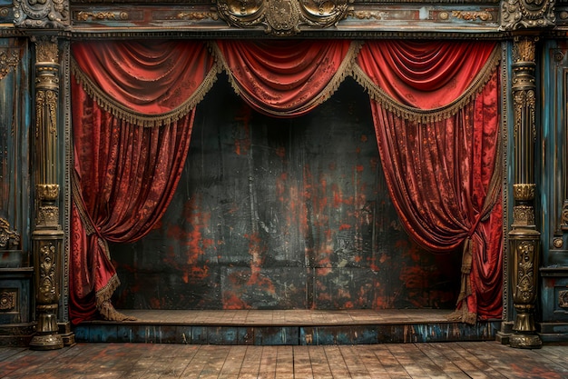 Des décors créatifs capturant l'essence des scènes de théâtre à travers la photographie