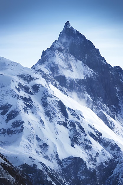 Découvrez la magie d'une chute de neige en montagne