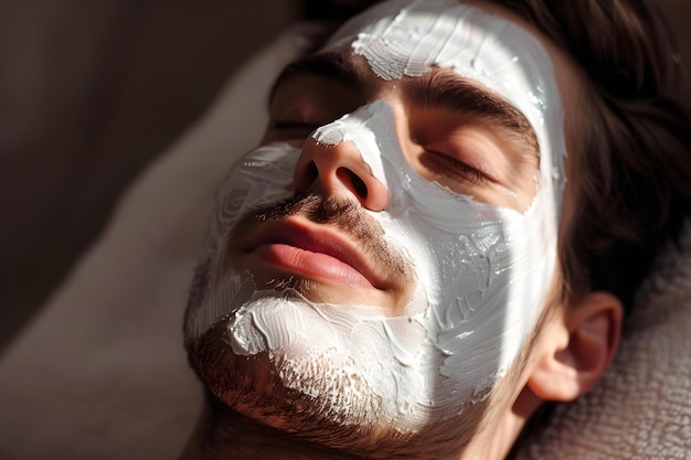 Découvrir la tranquillité Un voyage inoubliable de soin de soi à la maison avec un concept de masque facial Routine de soin de la peau Soins de soin à la maison Masque facial Avantages Techniques de relaxation