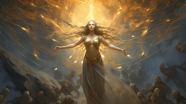 La déesse du soleil