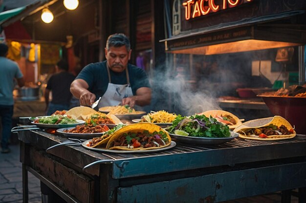 Default_Rustic_Street_Taco_Market_Capture_the_bustling_atmosph_7jpg