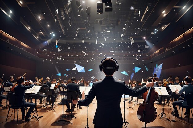 Photo défi de l'orchestre symphonique vr