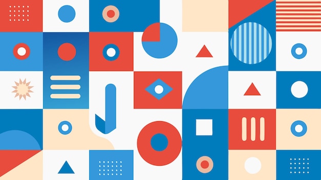 Définition de papier peint à fond abstrait d'art numérique plat