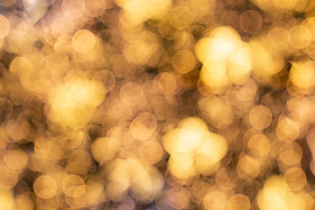 Photo defokeed grand rond bokeh luxe gloden star lumière