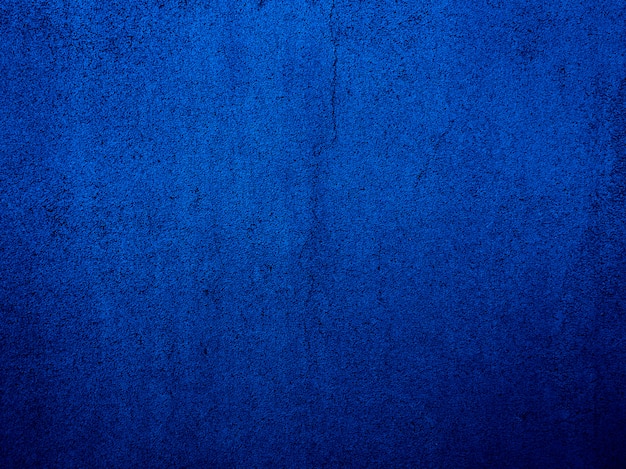 Dégradé de fond abstrait mur bleu avec vignette.