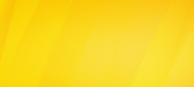 Dégradé de fond d'écran large jaune uni