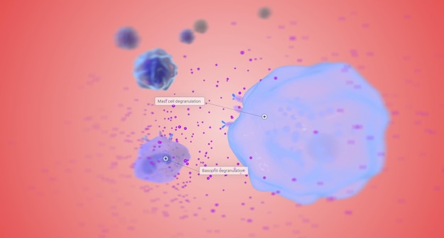 Dégranulation des mastocytes et des basophiles