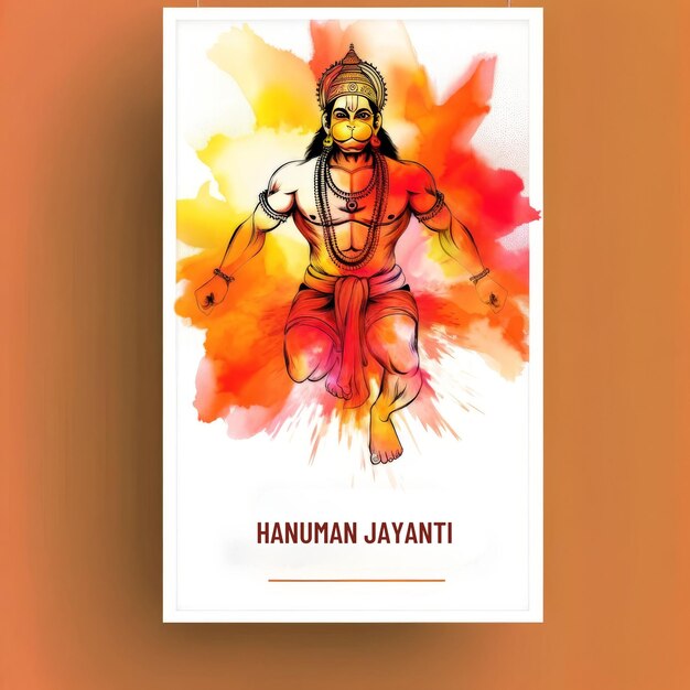 Le délice du Hanuman Jayanti