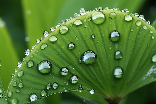 Le délice de la goutte de rosée