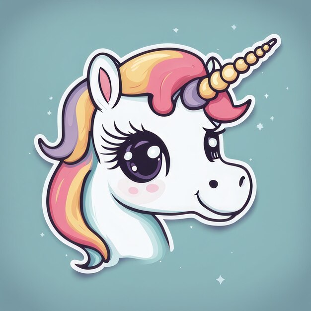 Photo le délice de la licorne capricieuse