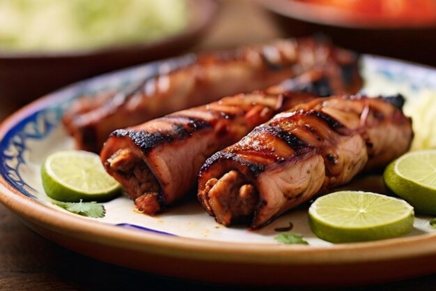 Des délices culinaires mexicains Une exploration photo des traditions du barbecue
