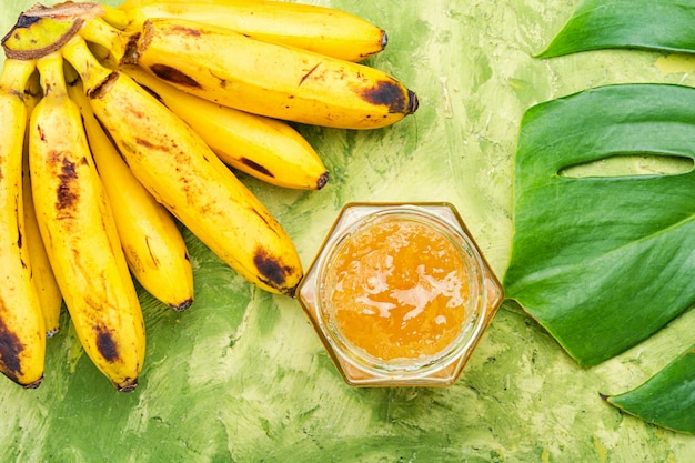 Délicieuse confiture de banane