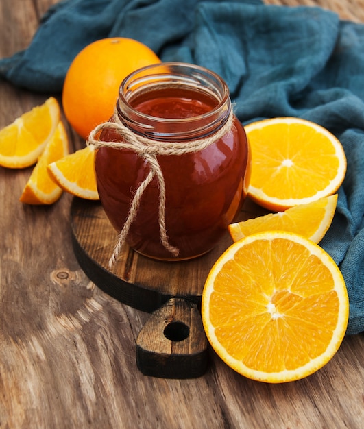 Délicieuse confiture d&#39;orange