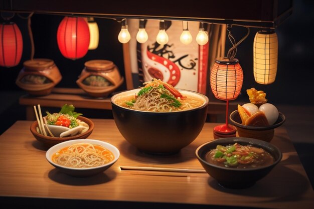 une délicieuse cuisine japonaise ramen