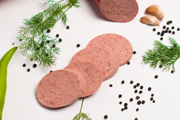 Délicieuse saucisse