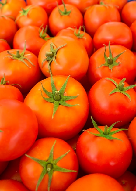 Délicieuses tomates rouges