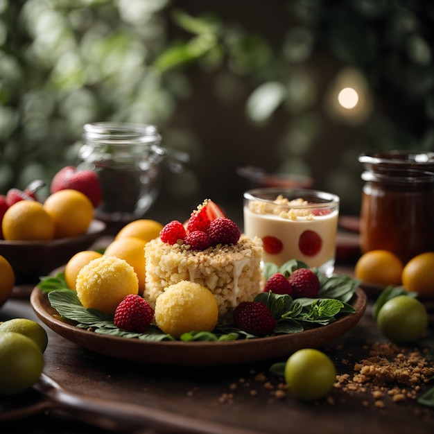 Délicieux Air Batu Campur Une gâterie sucrée sur la table