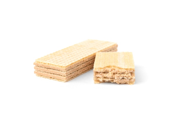 Délicieux biscuit gaufrette à la vanille