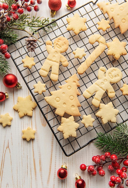 Délicieux biscuits de Noël faits maison