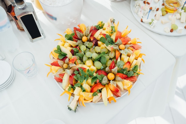 Délicieux canapés de légumes