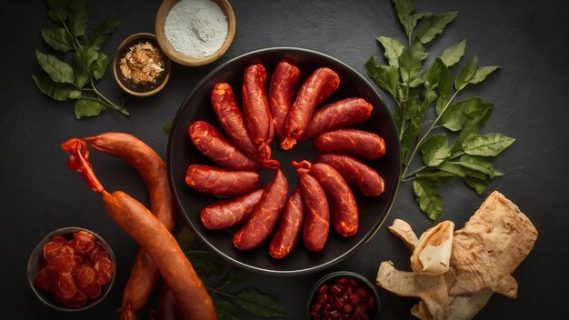 Un délicieux chorizo traditionnel