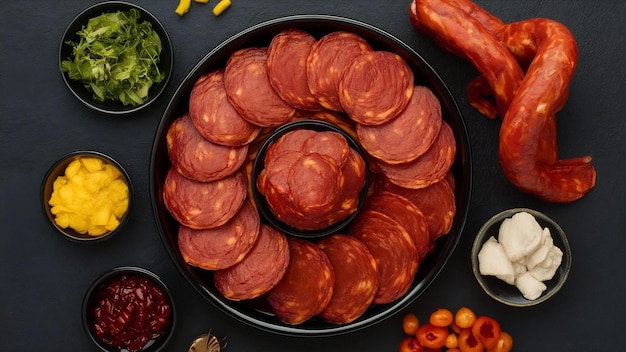 Un délicieux chorizo traditionnel