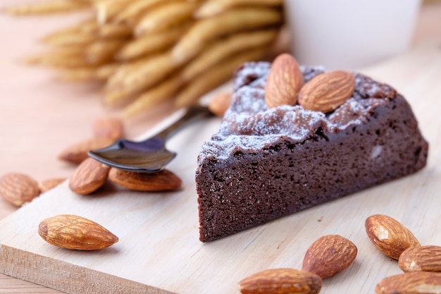 Délicieux gâteau au chocolat