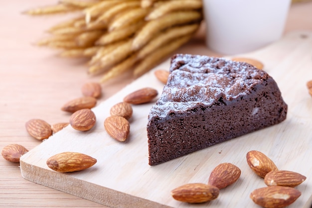 Délicieux gâteau au chocolat