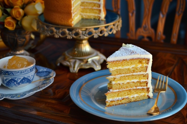 Un délicieux gâteau en couches, la perfection, le gâteau sucré en abondance.