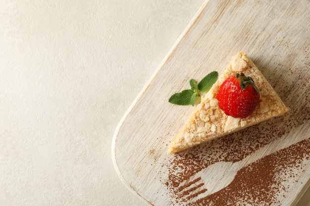 Délicieux gâteau Napoléon fait maison