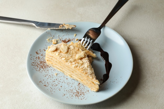 Délicieux gâteau Napoléon fait maison