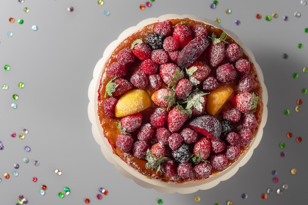 Délicieux gâteau de velours rouge