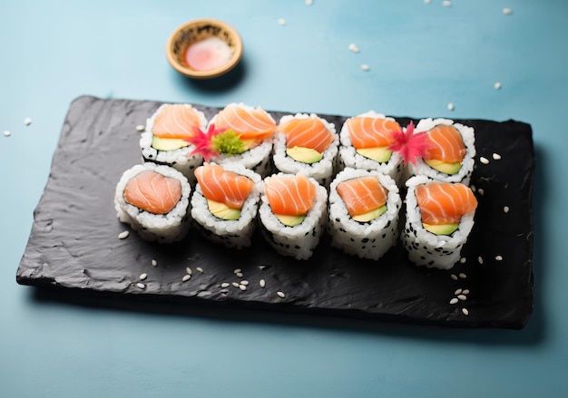 Un délicieux jeu de sushis.