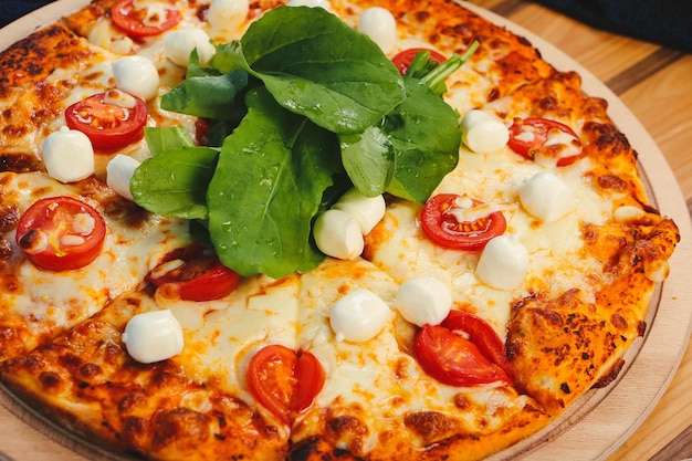 Délicieux mélange de pizza Cuisine italienne