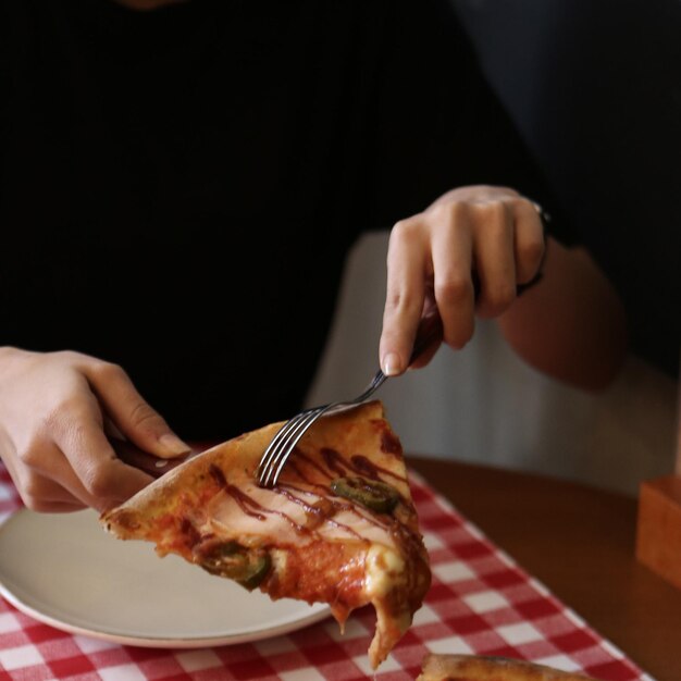 Délicieux mélange de pizza Cuisine italienne