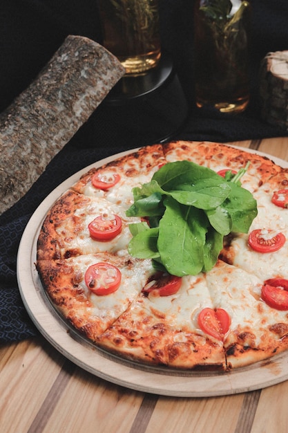 Délicieux mélange de pizza Cuisine italienne