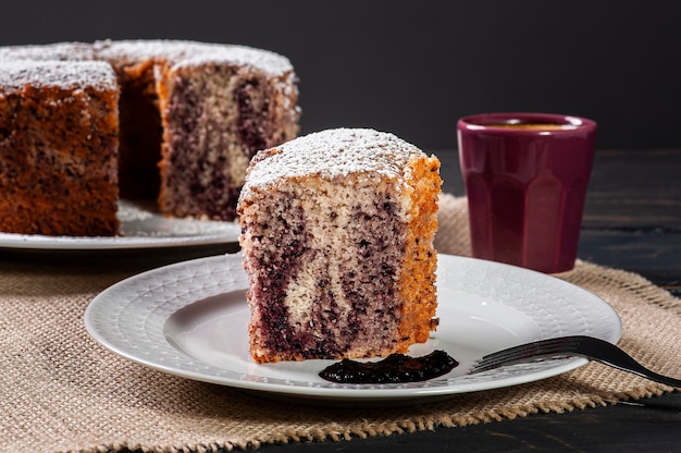 Délicieux panettone maison au chocolat