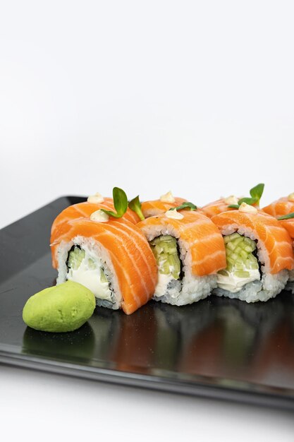 délicieux petits pains dans un restaurant japonais