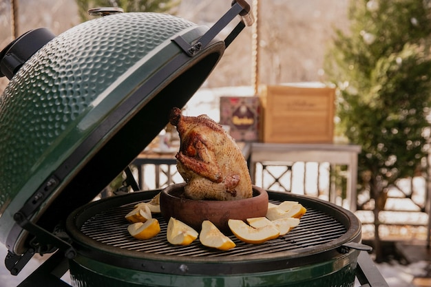 Délicieux poulet cuit au four