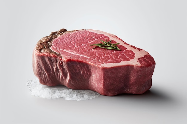 Délicieux steak de boeuf ai génératif
