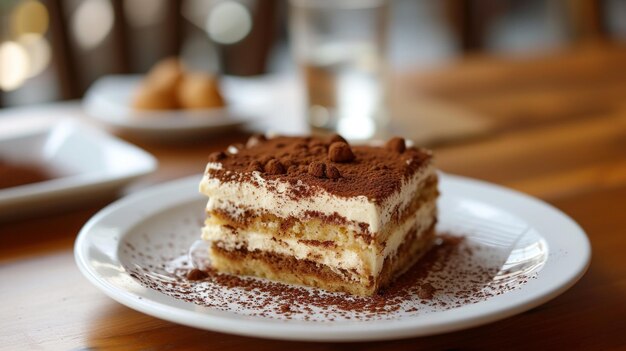 Un délicieux tiramisu.