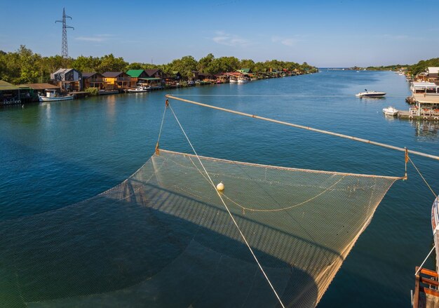 Delta de la rivière Bojana et île d'Ada à Ulcinj Monténégro