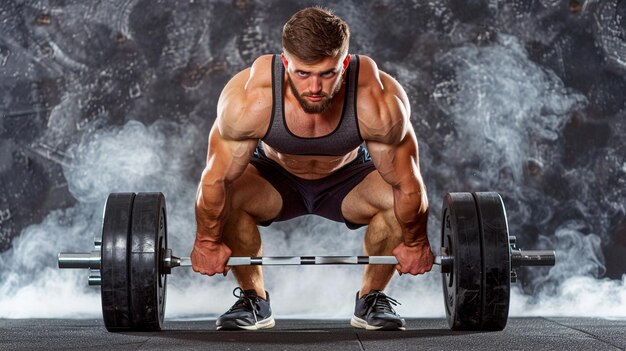 Photo démonstration de l'entraînement à la force physique